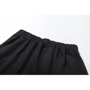 Trapstar Split Gothic Shorts Black