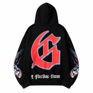 Godspeed Skull Chess Hoodie Black