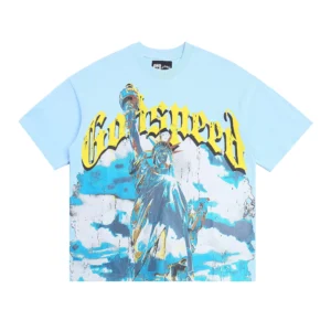 Godspeed Liberty Sky T-Shirt Blue