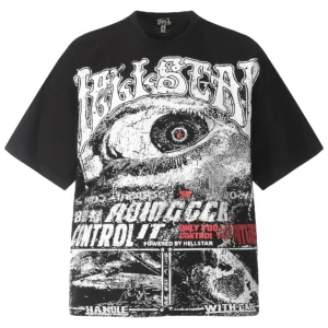 Hellstar Eye Graphic T-Shirt Black