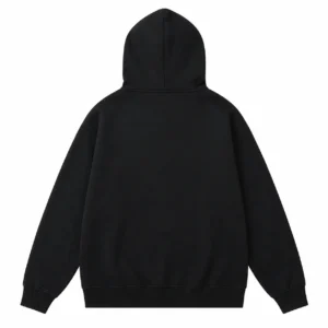 Trapstar Gothic Script Zip Hoodie Black