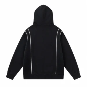 Trapstar Frostline Mesh Shooters Hoodie Black