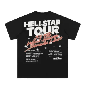 Hellstar Records Tour T-Shirt Black