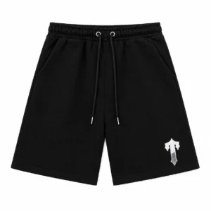 Trapstar Mono T Logo Shorts Black