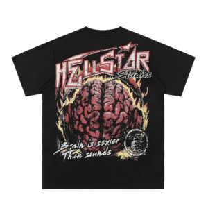 Hellstar Brain Sound Studios T-Shirt Black
