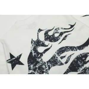 Hellstar Dog Graphic Longsleeve White