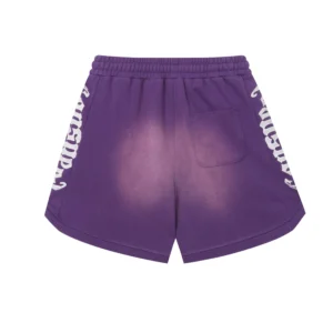 Godspeed Logo Sweat Shorts Purple