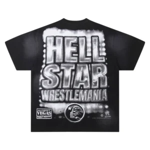 Hellstar Wrestlemania Vegas Graphic T-Shirt Black