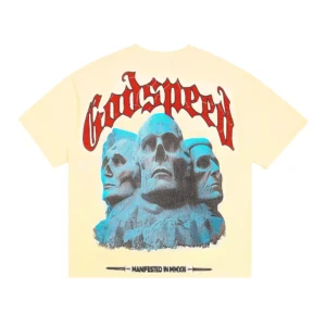 Godspeed Stone Faces T-Shirt Beige