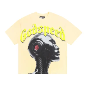 Godspeed Cyber Head T-Shirt Beige