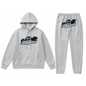 Trapstar Glacier Mesh Shooters Tracksuit Grey