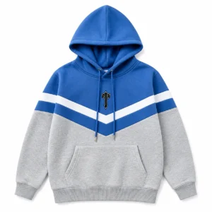 Trapstar V-Stripe Hoodie Blue