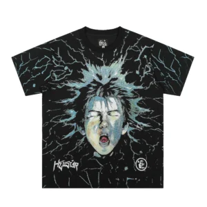 Hellstar Electric Skull Surge T-Shirt Black