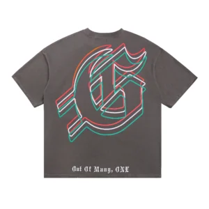 Godspeed Dual Skull T-Shirt Grey