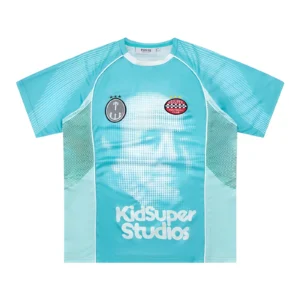 Trapstar x KidSuper Football Jersey Blue
