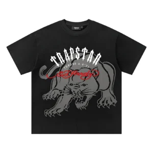 Trapstar Panther Graphic T-Shirt Black
