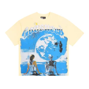 Godspeed Planet Scene T-Shirt Beige