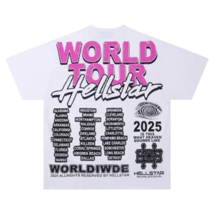 Hellstar World Tour Heaven T-Shirt White