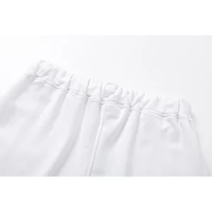 Trapstar Split Gothic Shorts White