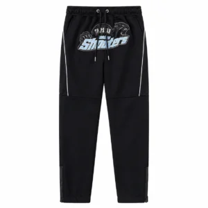 Trapstar Frostline Mesh Shooters Sweatpants Black