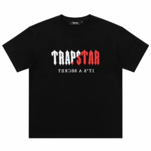 Trapstar Split Gothic T-Shirt Black