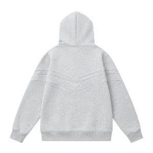 Trapstar V-Mesh Chevron Hoodie Grey