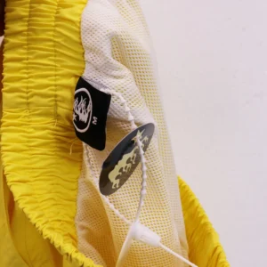 Hellstar Logo Shorts Yellow