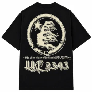 Hellstar Luke 23:43 T-Shirt Black