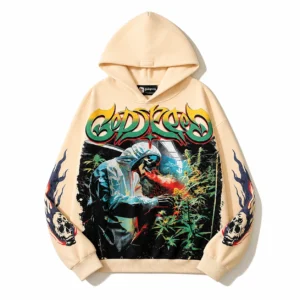 Godspeed Toxic Garden Hoodie Beige