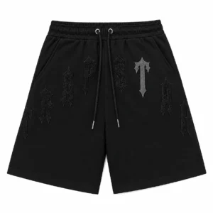 Trapstar Shadow Gothic Shorts Black