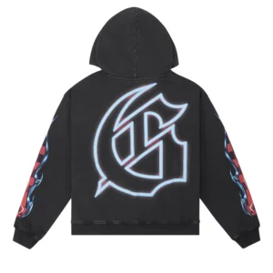 Godspeed Skull Drive Hoodie Black
