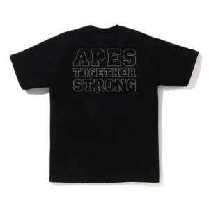 BAPE Apes Together Strong Relaxed Fit Tee Black