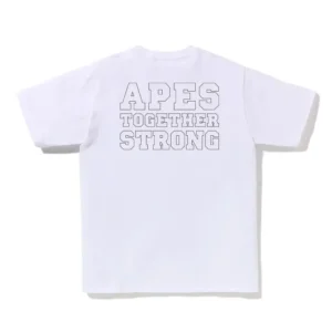 BAPE Apes Together Strong Relaxed Fit Tee White