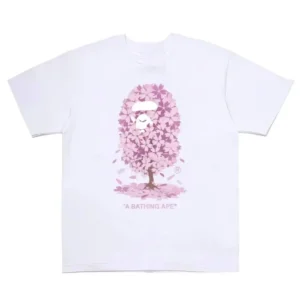 BAPE Sakura Tee White