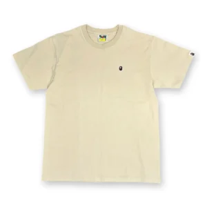 BAPE One Point Tee Beige