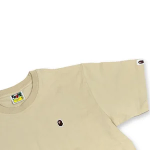 BAPE One Point Tee Beige