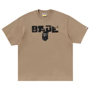BAPE Army Relaxed Fit Tee Beige
