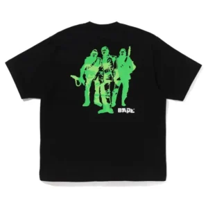 BAPE Army Relaxed Fit Tee Black