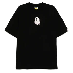 BAPE Mini Ape Head Logo Tee Black