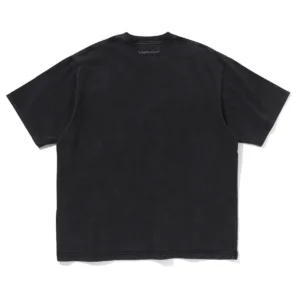 BAPE Garment Dye Spray Print Tee Black