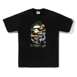 BAPE Color Camo By Bathing Ape Tee Black