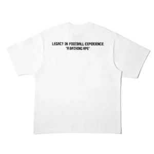 BAPE x CR7 Life Ape Head Tee White