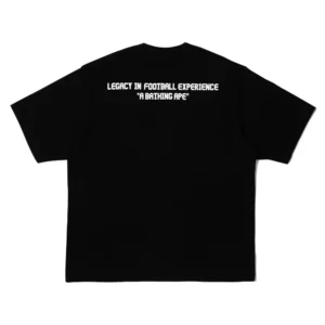 BAPE x CR7 Life Ape Head Tee Black