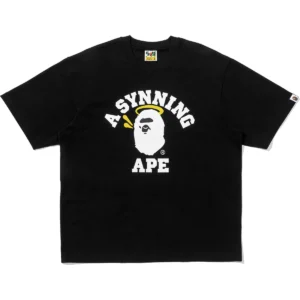 BAPE X Spotify X SYNA Synning BAPE Relaxed Fit Tee Black