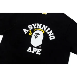 BAPE X Spotify X SYNA Synning BAPE Relaxed Fit Tee Black
