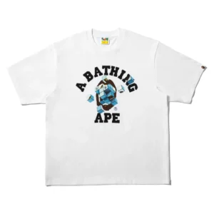 BAPE X 88rising Rich Brian College Relaxed Fit Tee White
