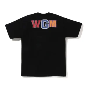 BAPE Glitter Shark Tee Black