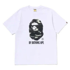 Bape Screen Camo By Bathing Ape Tee White