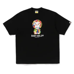 BAPE Banana Baby Milo Relaxed Fit Tee Black