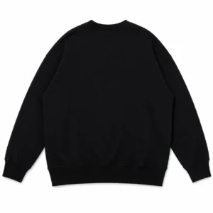 Bape Bathing Ape Logo Crewneck Sweatshirt Black